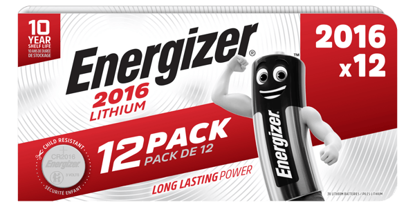 Литиеви батерии CR2016 Energizer ECR2016 - 3V