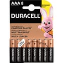 Алкални батерии ААА Duracell Basic MN2400 AAA -8 броя