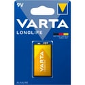 Алкална батерия 9V Varta Longlife 9V - E block