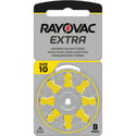 8 Батерии за слухов апарат 10 Extra Advance - Rayovac