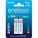 2 Акумулаторни батерии Panasonic Eneloop AA 2000 mAh - 1.2V