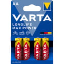 Алкални батерии AA Varta Longlife Max Power