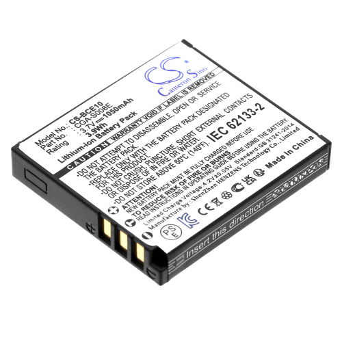 Батерия за фотоапарат Panasonic DMW-BCE10 CGA-S008 - 3.7V 1050 mAh