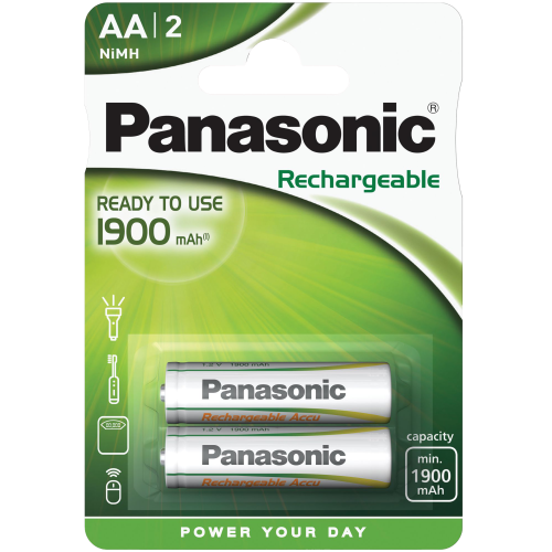 Акумулаторни батерии Panasonic AA 1900 mAh - 1.2V