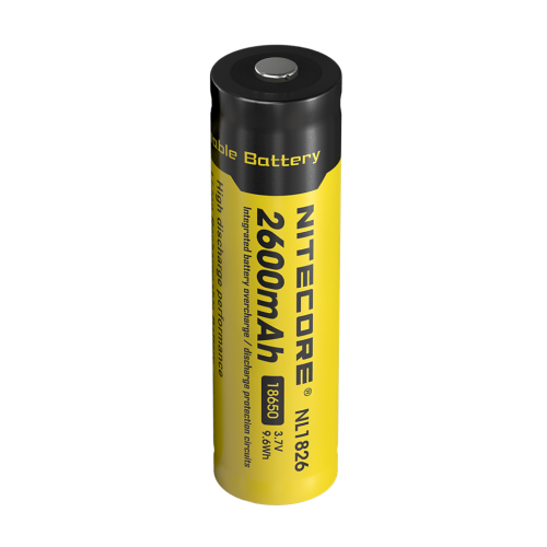 Литиево-йонна батерия 18650 Nitecore - 3.7V 2600mAh + PCB 