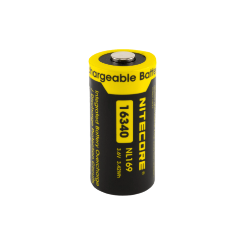 Акумулаторна батерия CR123A Nitecore 16340 RCR123A  950 mAh 3.6V