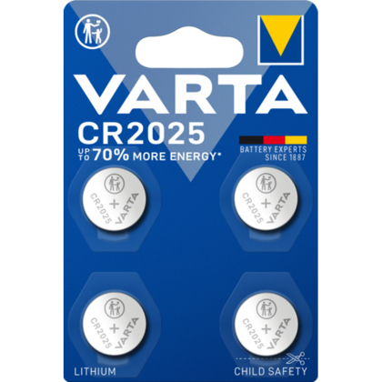 Литиеви батерии CR2025 Varta CR2025 - 3V 4 батерии