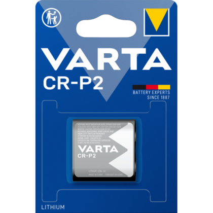 Литиева батерия CR-P2 Varta CR-P2 - DL223A - 6V