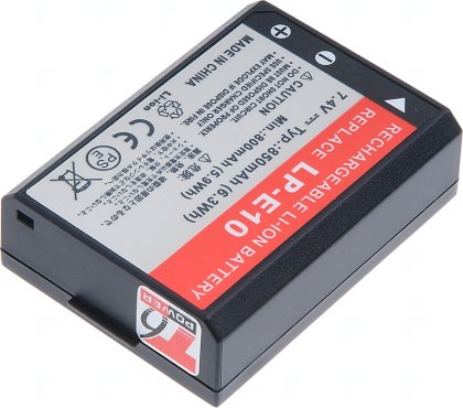 Батерия за фотоапарат Canon LP-E10, 850 mAh